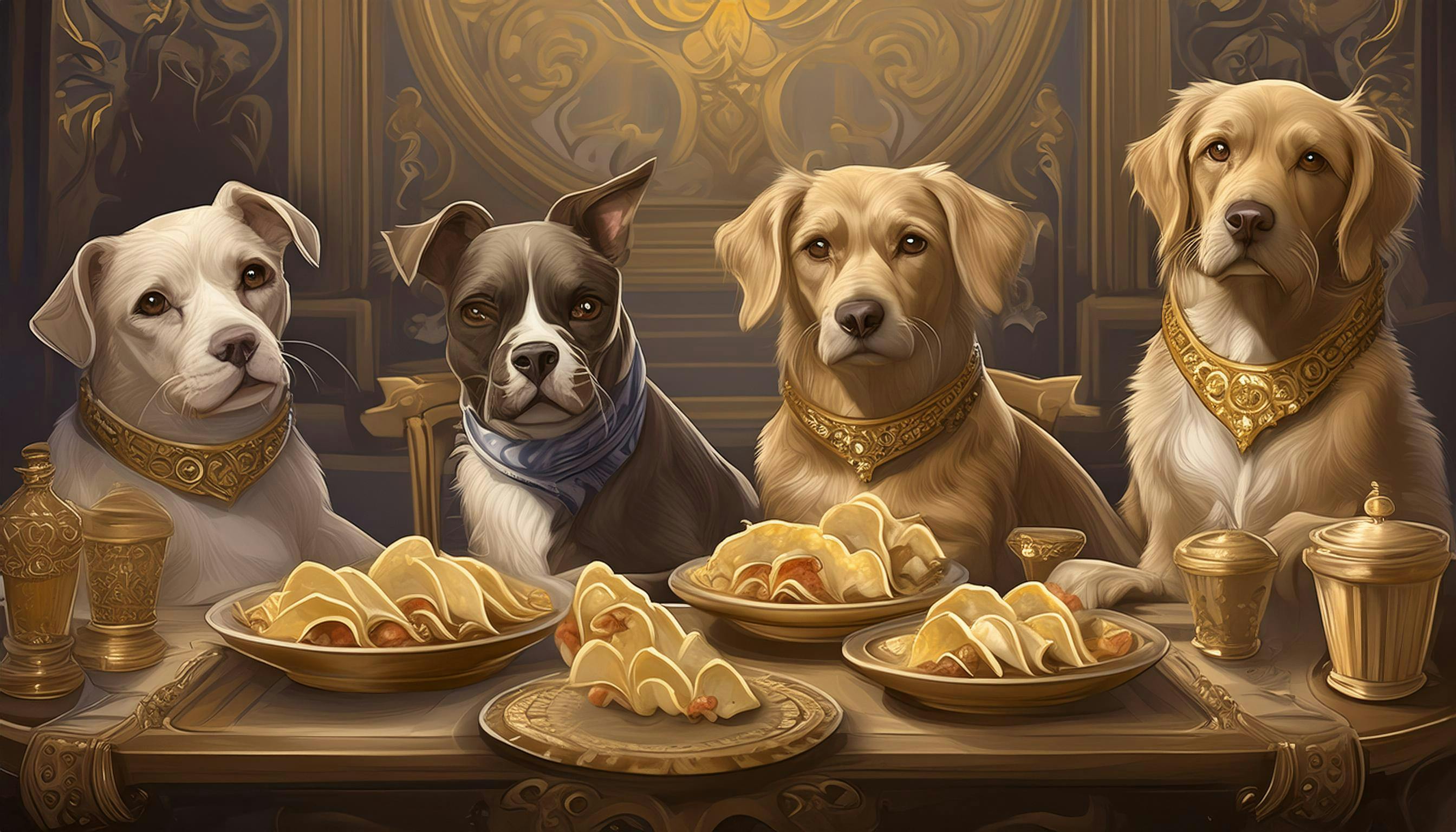 Why did the dog bring salsa to the taco party? Because he wanted to "spice up" his ruff life with some tail-wagging tacos! 🌮🐶