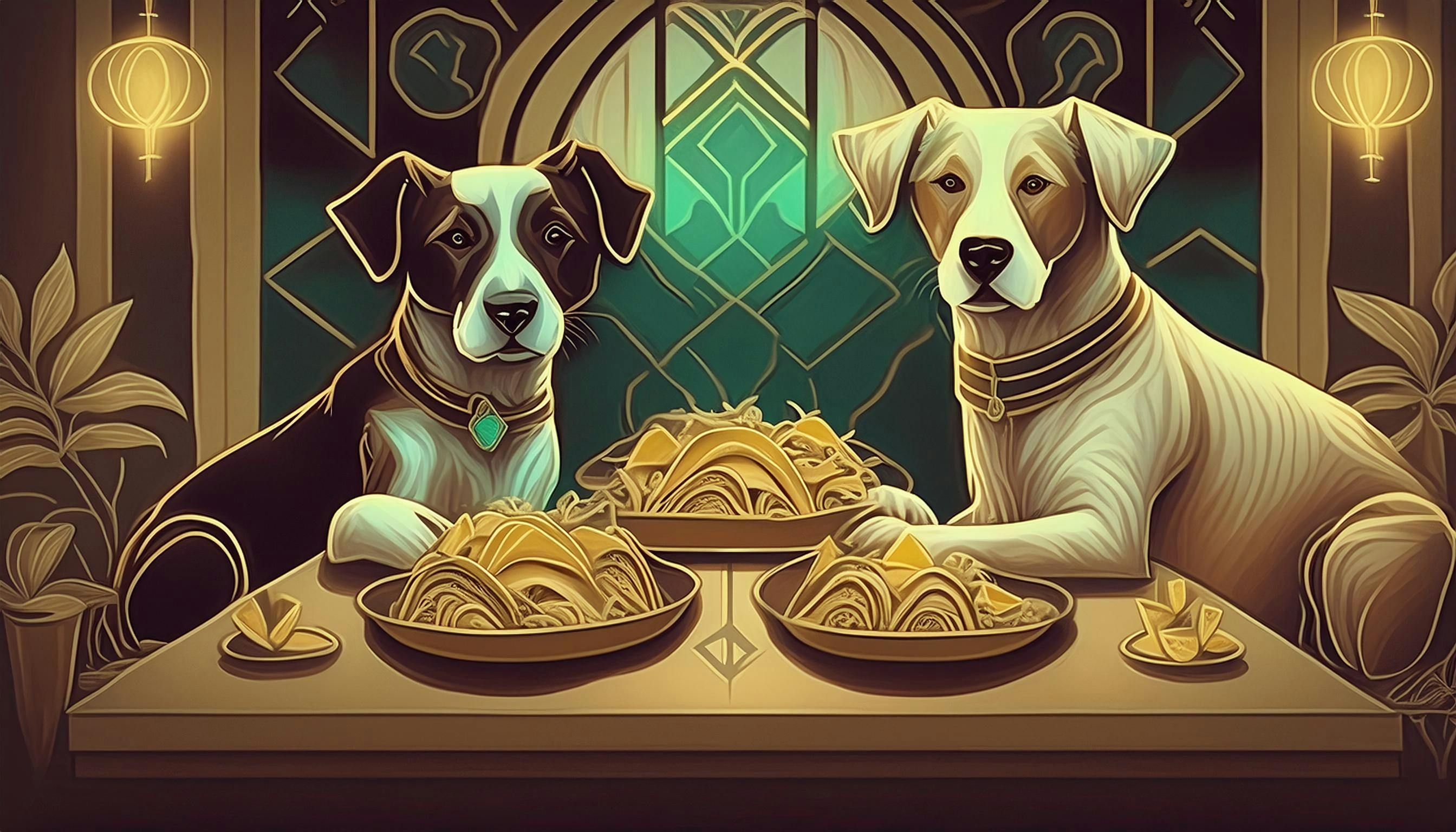 Why did the dog eat tacos at the comedy club? Because he heard they were "paw-sitively hilarious" and wanted to have a "taco 'bout it"! 🌮🐶😄