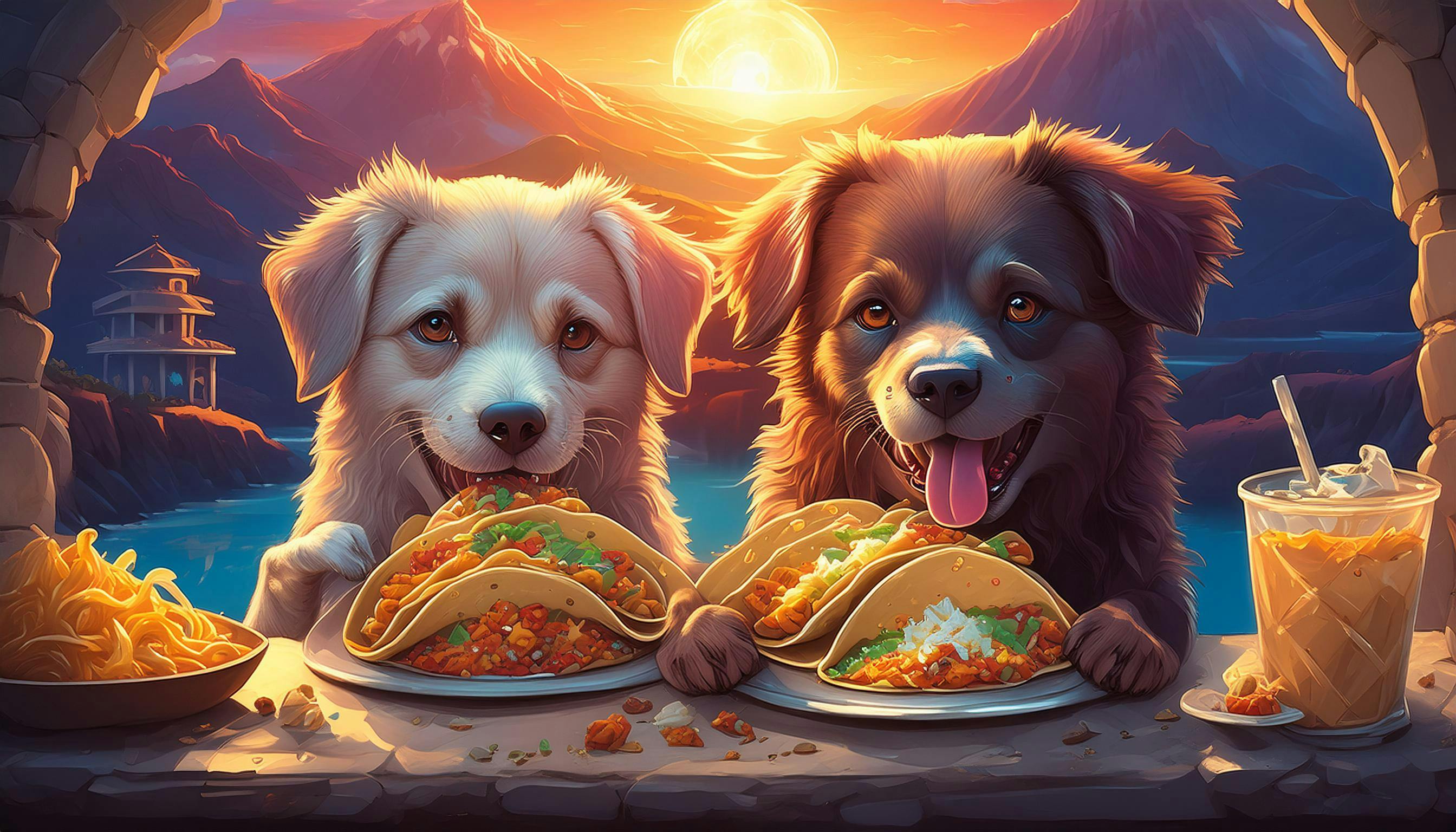 Why did the dog eat tacos off the floor? Because it wanted to experience a "pawsitively tasty" treat with a side of "ground beef"! 🌮🐾