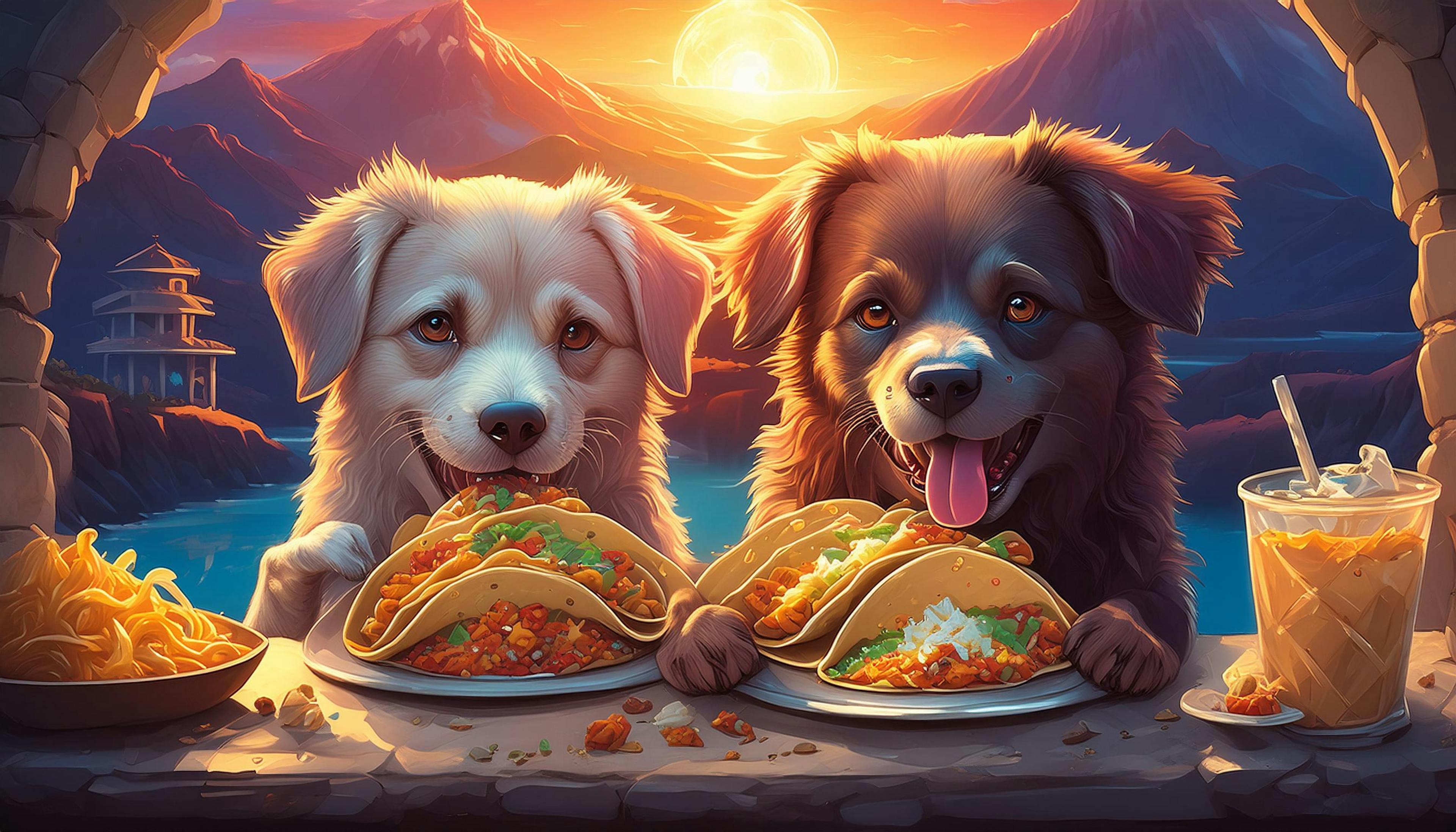 Why did the dog eat tacos off the floor?  Because it wanted to experience a "pawsitively tasty" treat with a side of "ground beef"! 🌮🐾