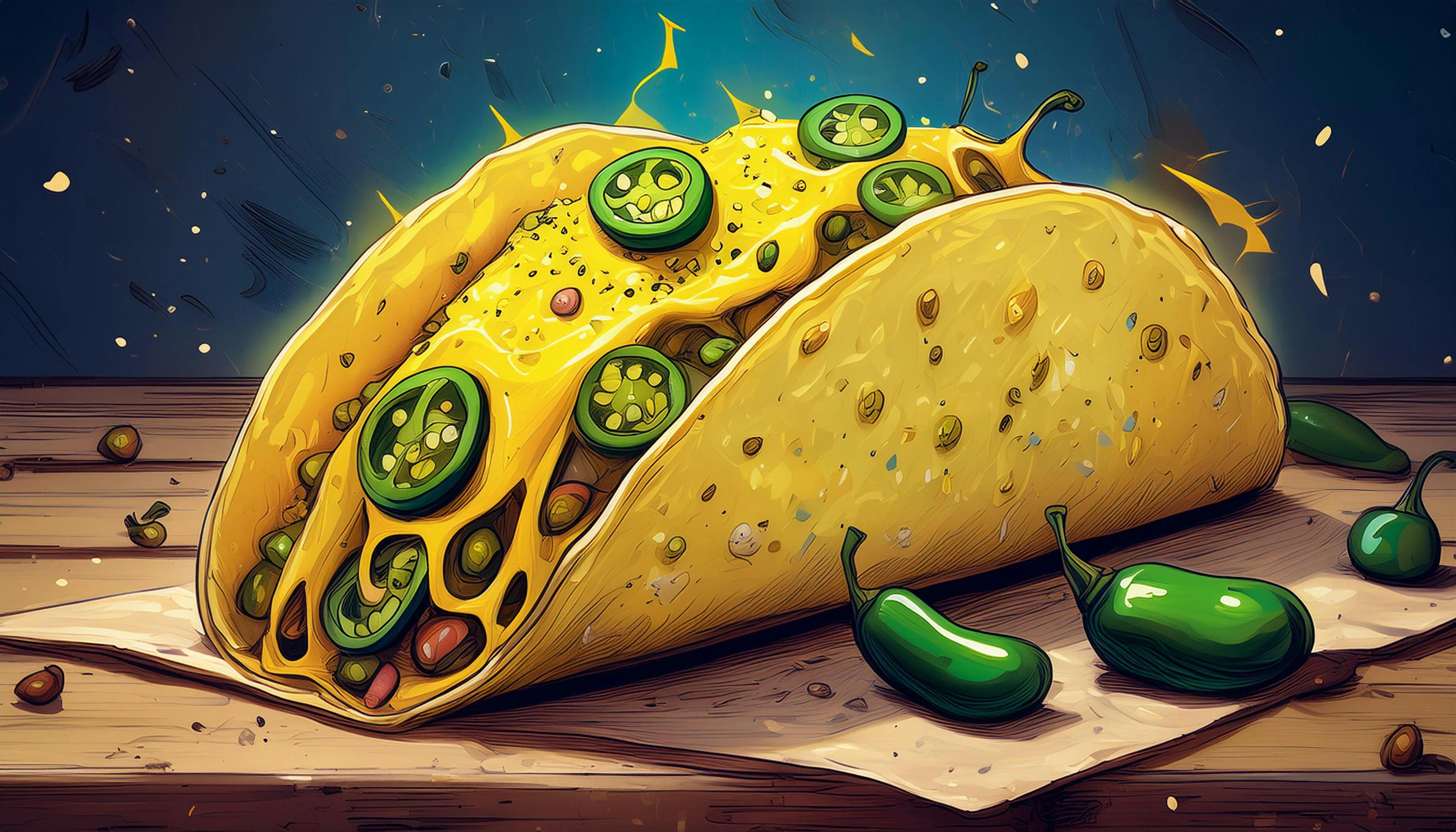 Why did the taco bring a jalapeño to the party? It wanted to spice things up! 🌮🌶️🎉