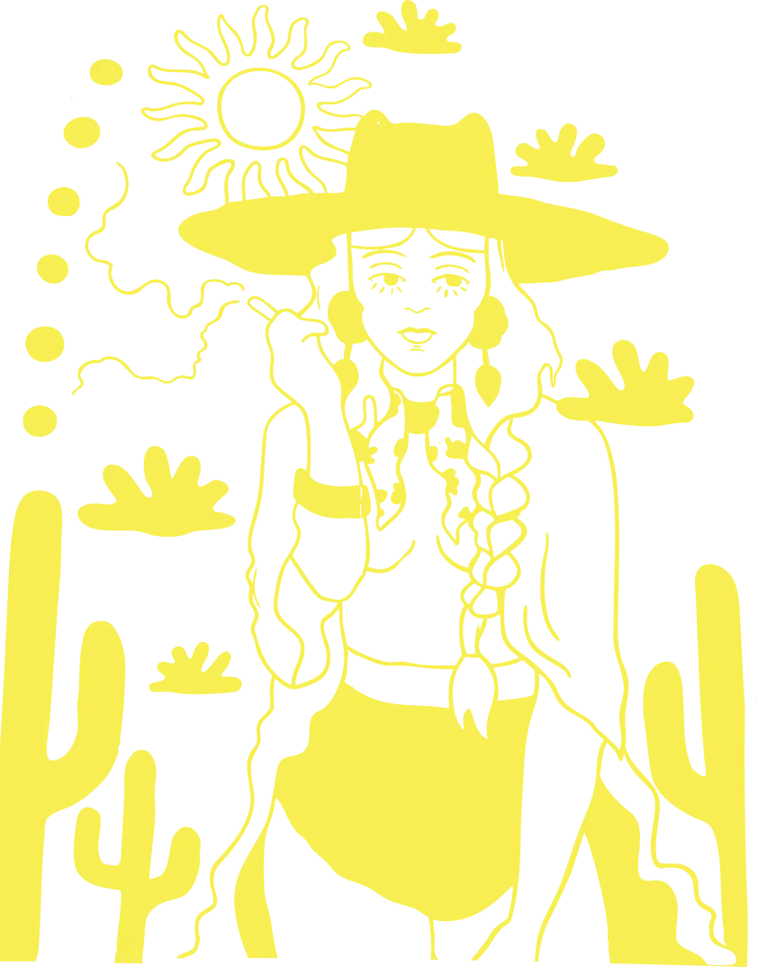 hand made painting illustration