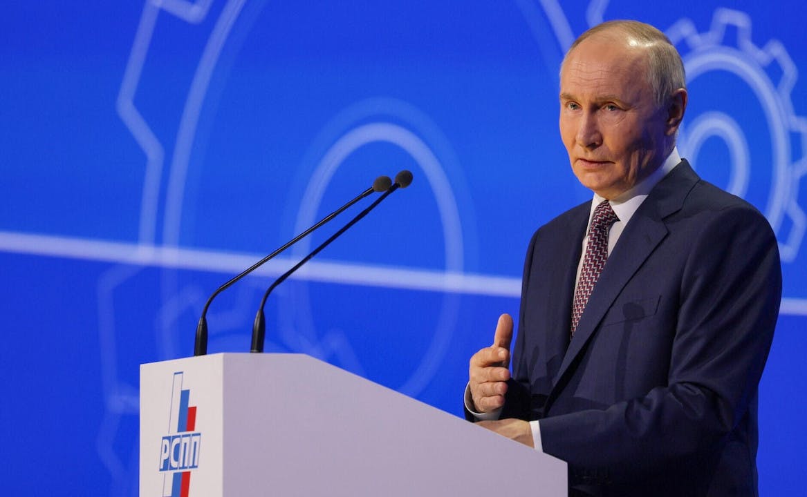 Vladimir Putin speaking