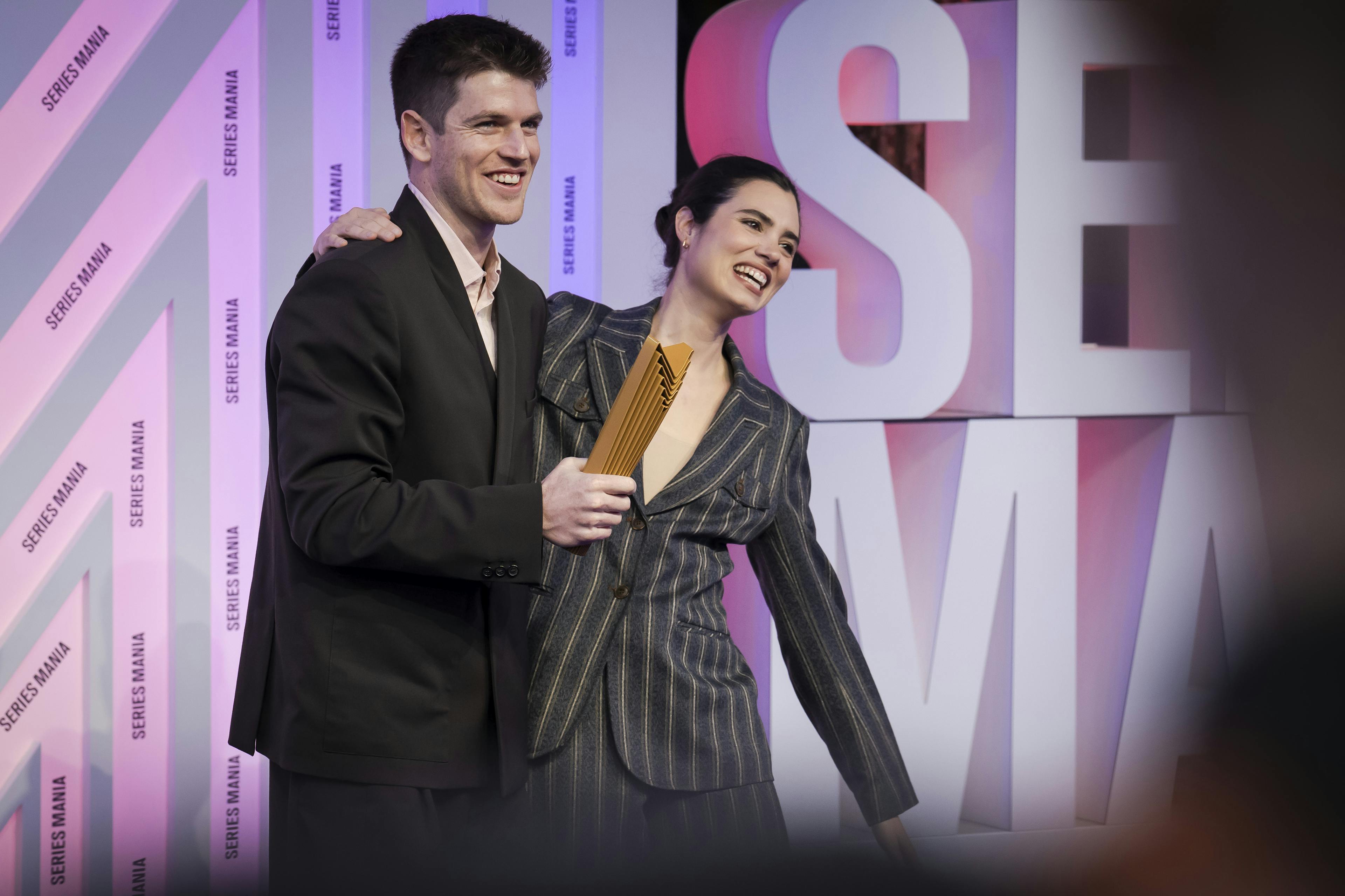 Acteurs Miguel Bernardeau et Loreto Mauléon de "Querer".
