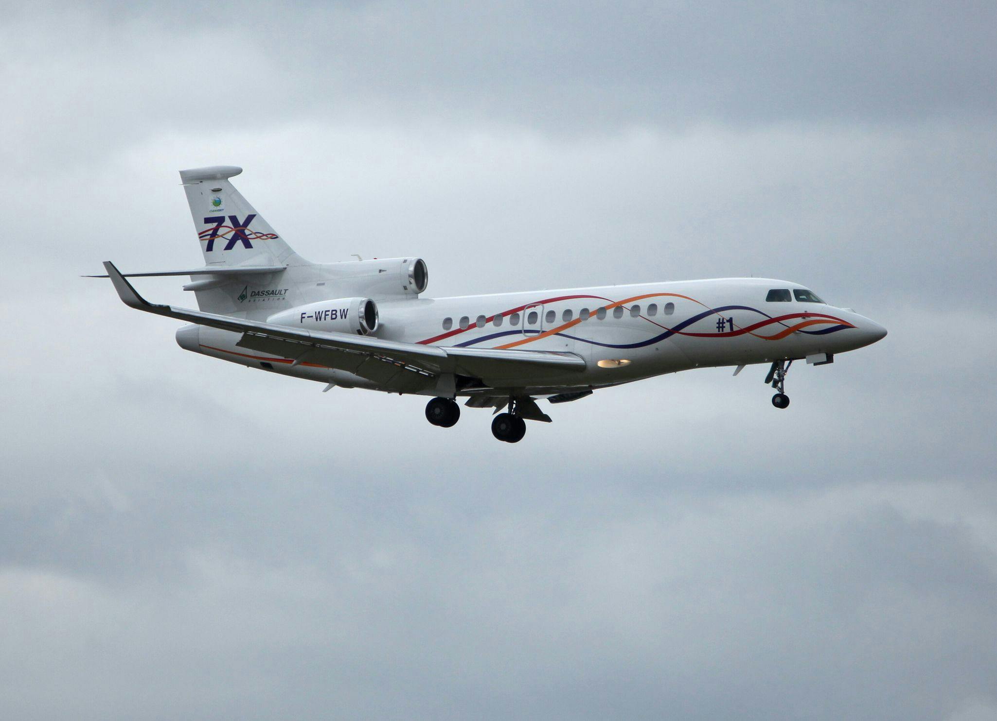 Plane Dassault Falcon 7X