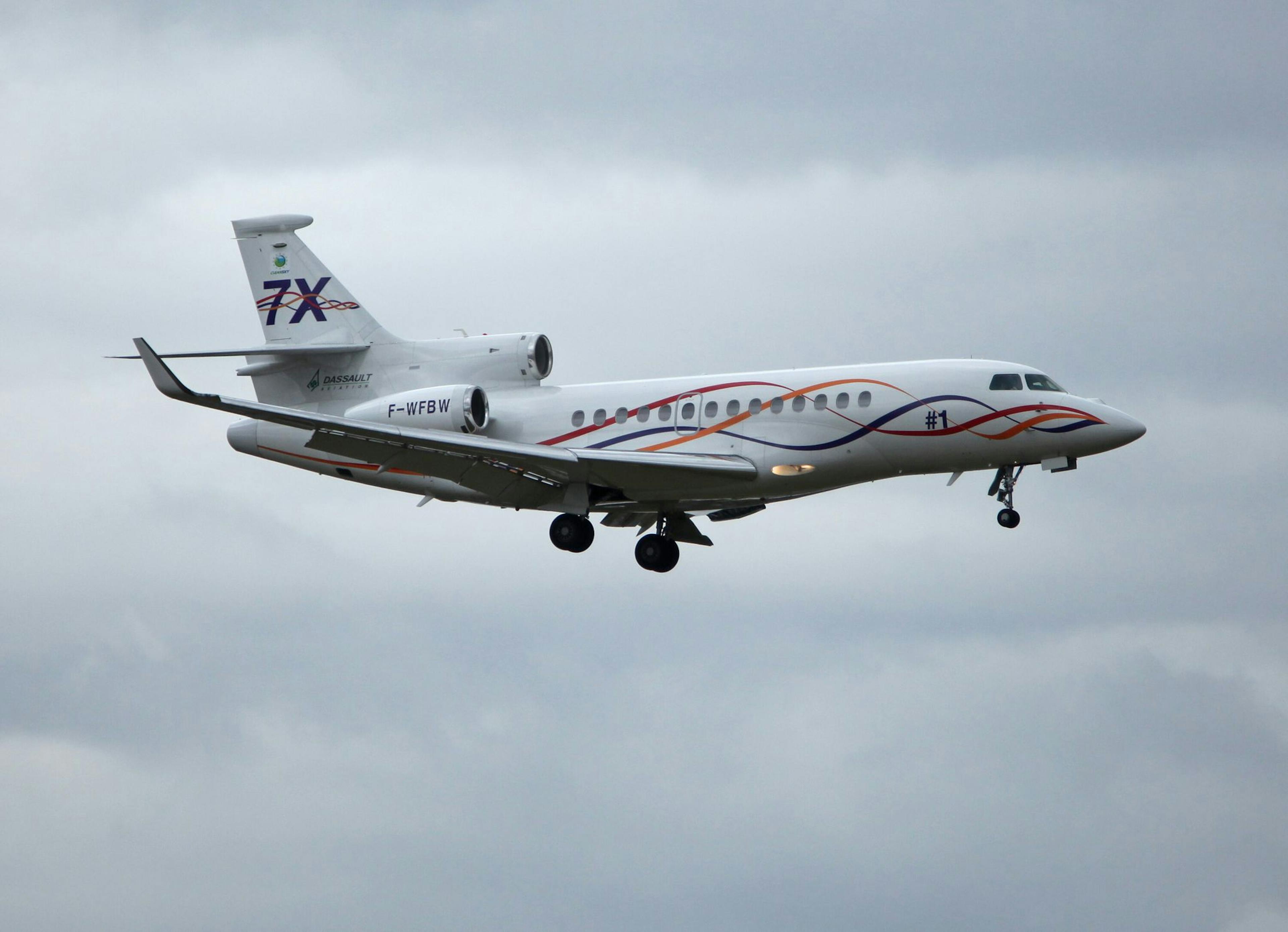 Plane Dassault Falcon 7X