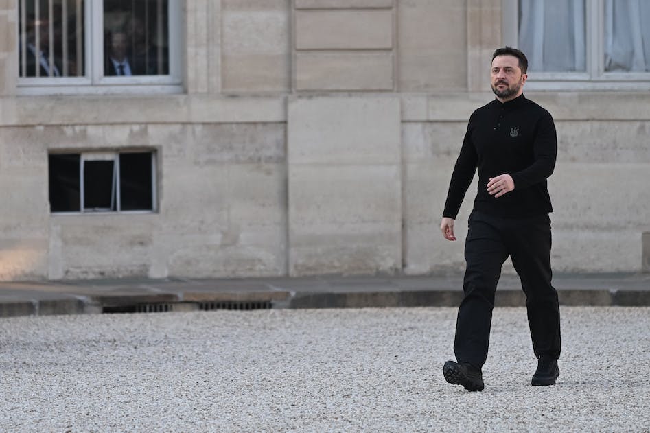 Volodymyr Zelensky in Paris