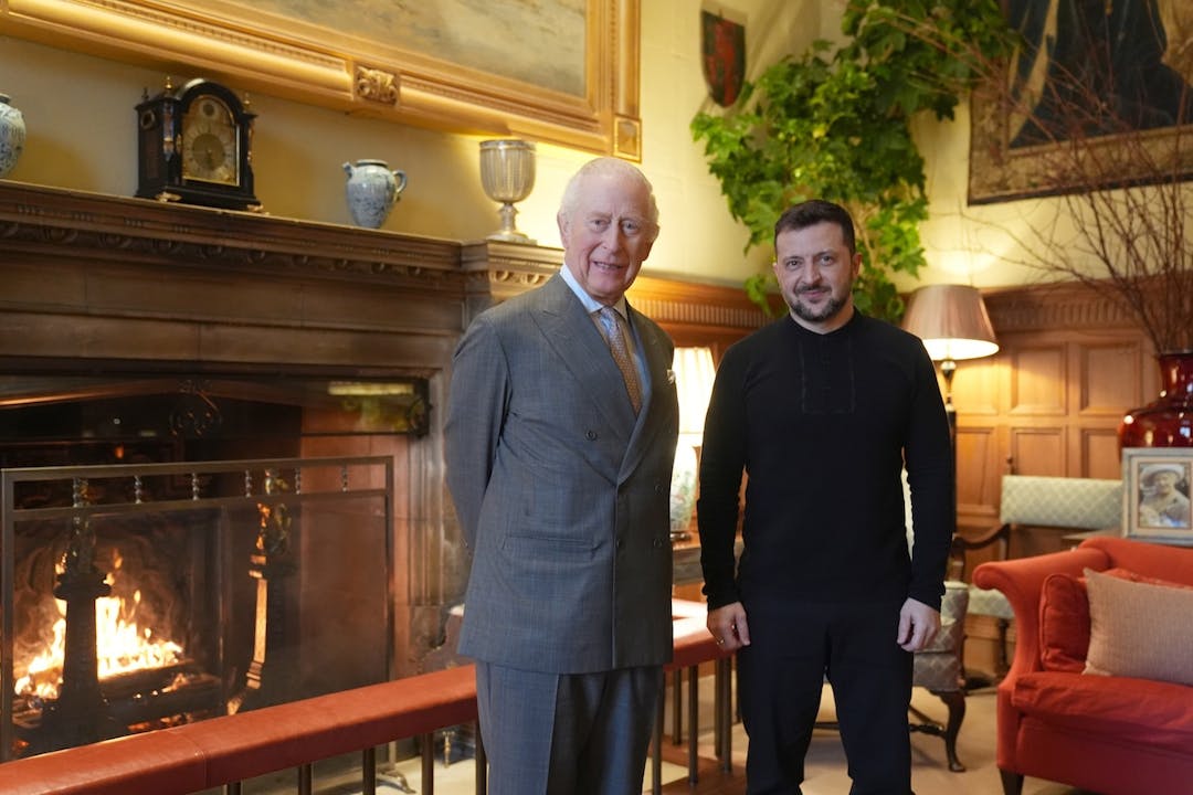 Zelensky and King Charles III