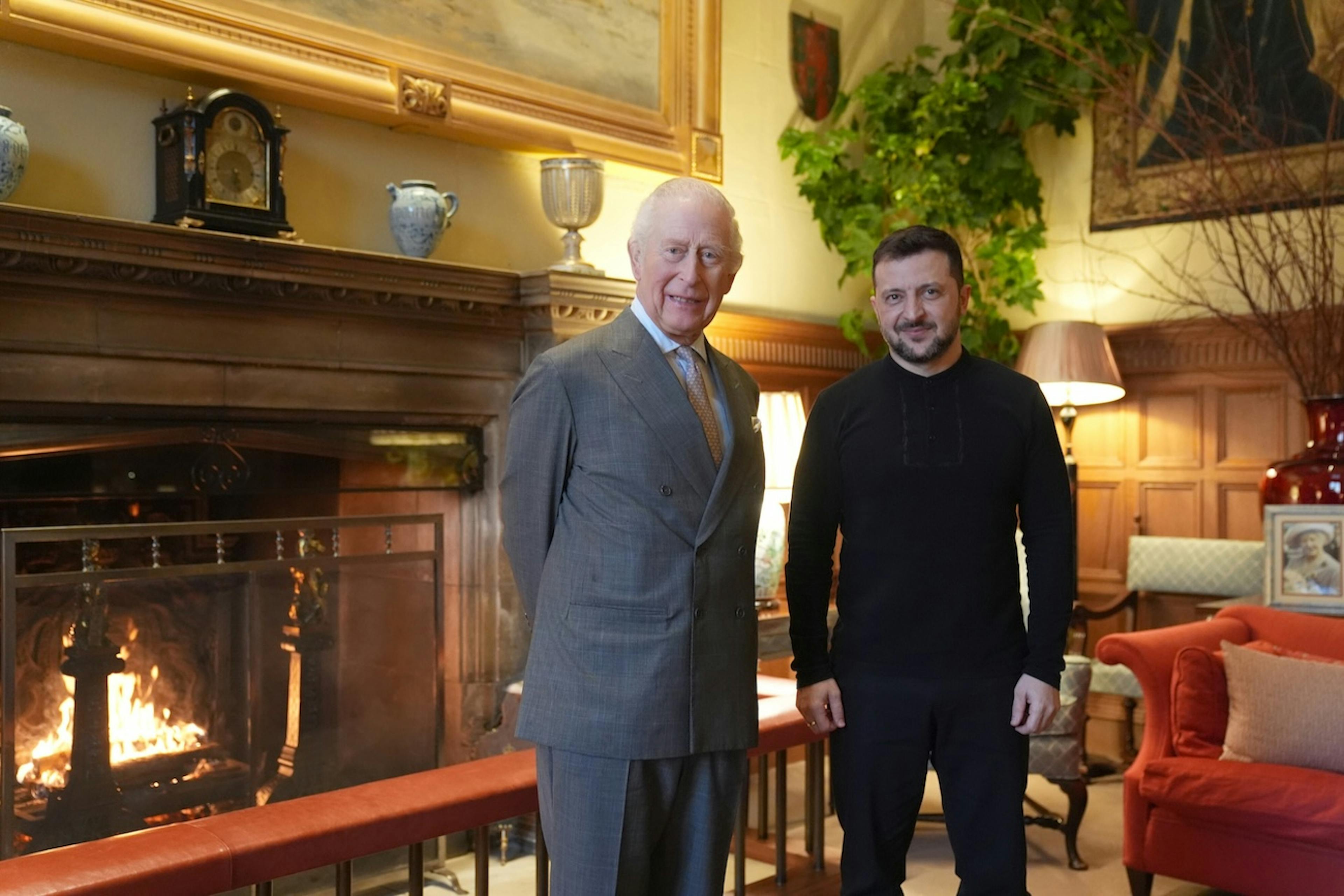 Zelensky and King Charles III