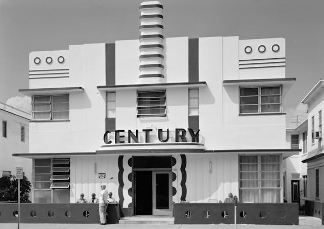 Art Deco building in Miami