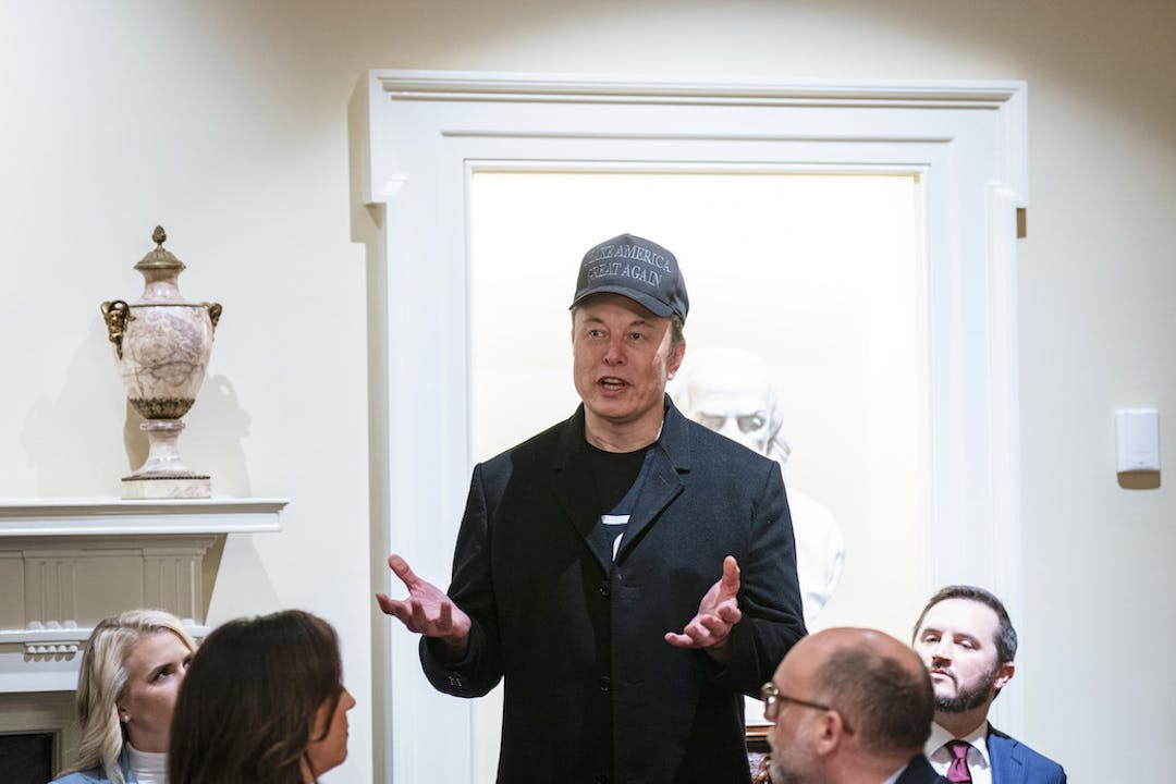 Elon Musk at White House