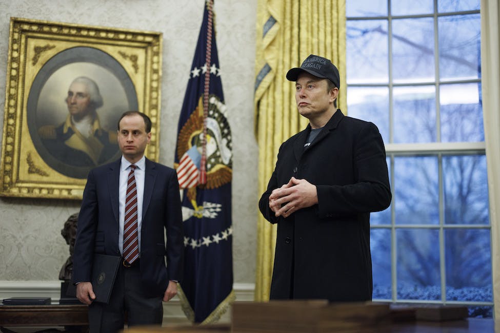 Elon Musk at White House