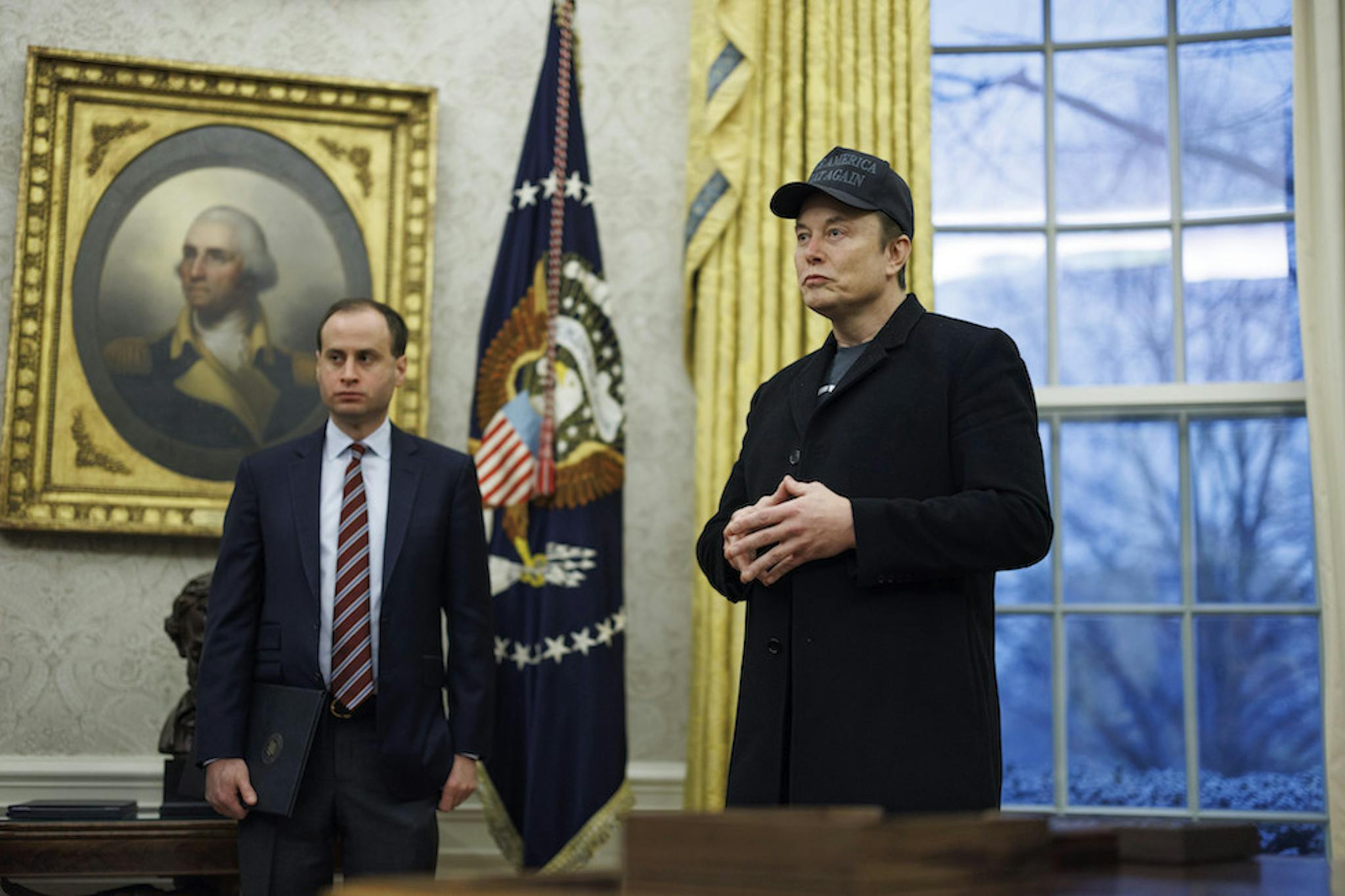 Elon Musk at White House
