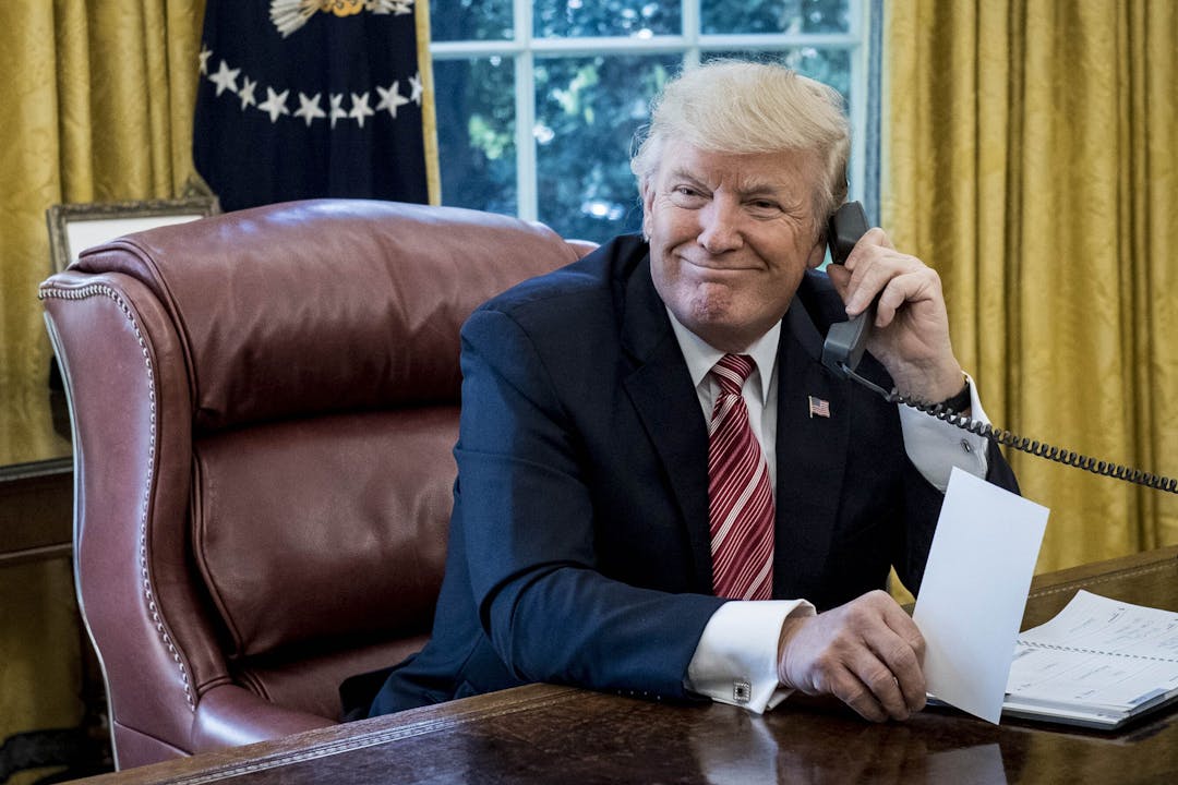 Donald Trump White house phone