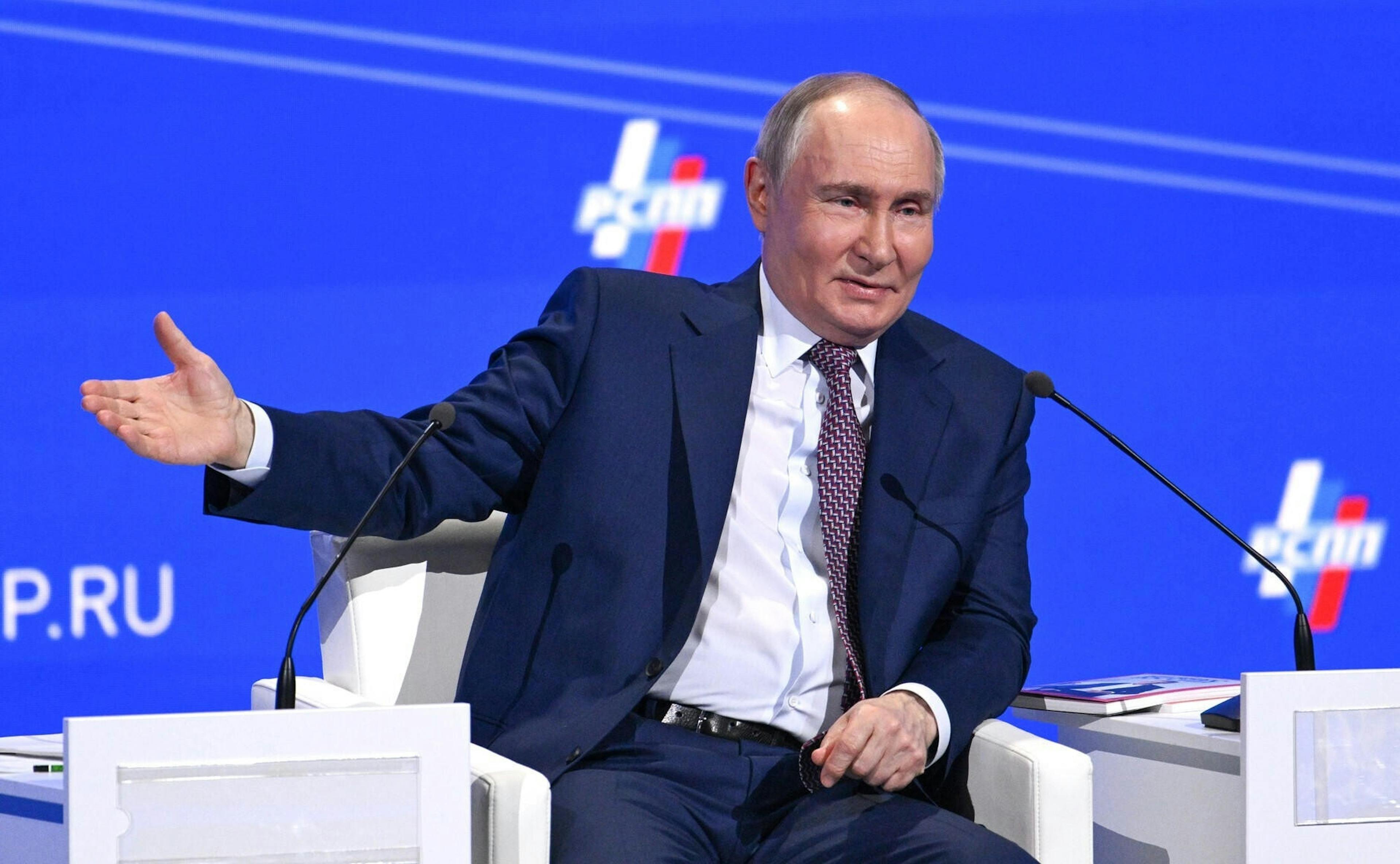 Vladimir Putin president of Russia