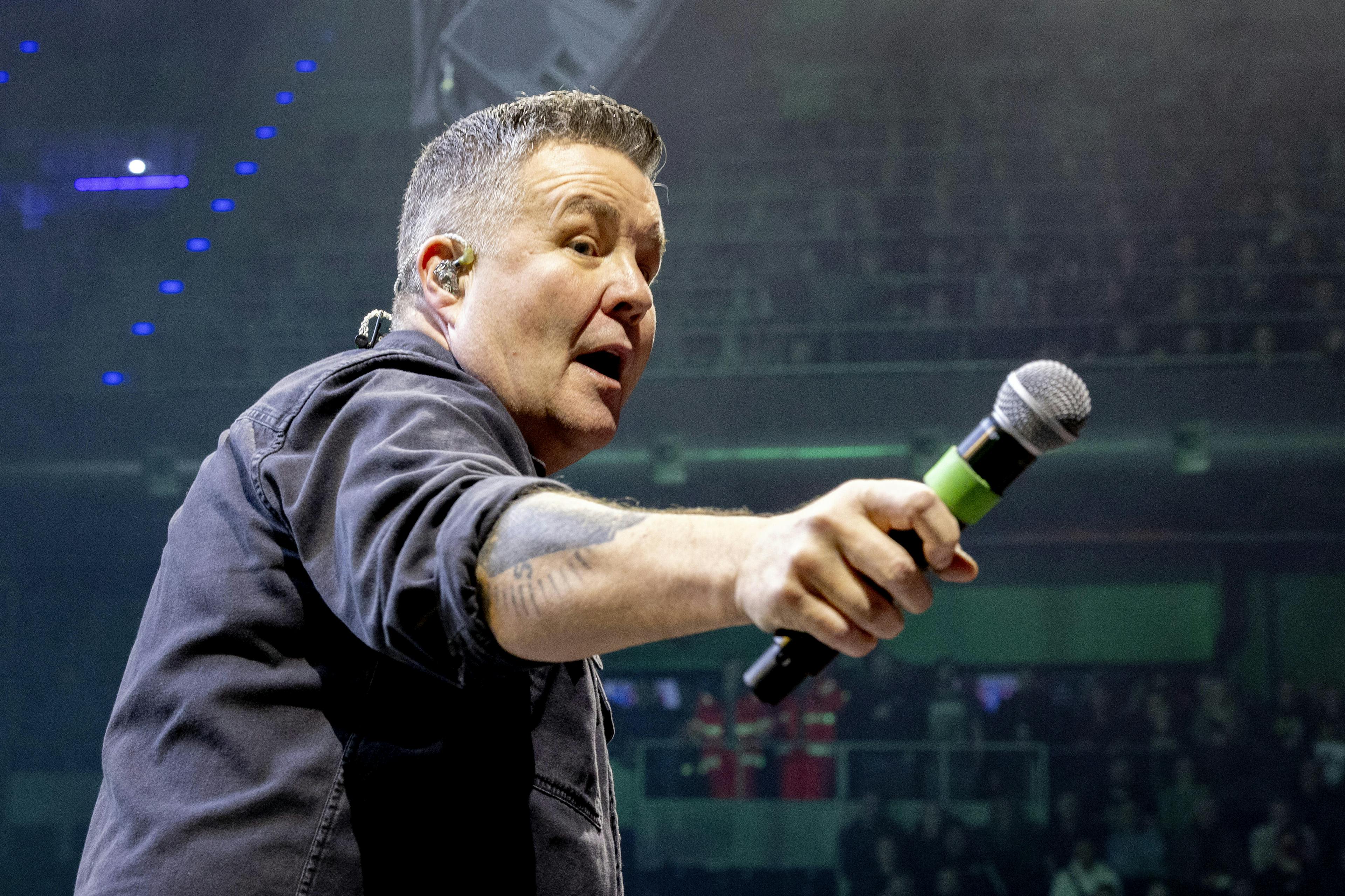 Singer Ken Casey of Dropkick Murphys