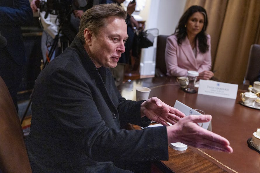 Elon Musk speaking