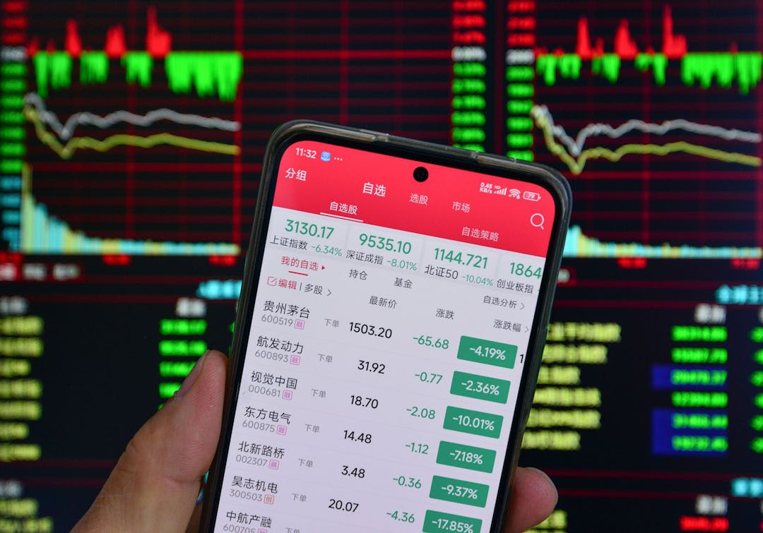 Shanghai stock exchange April 7 2025