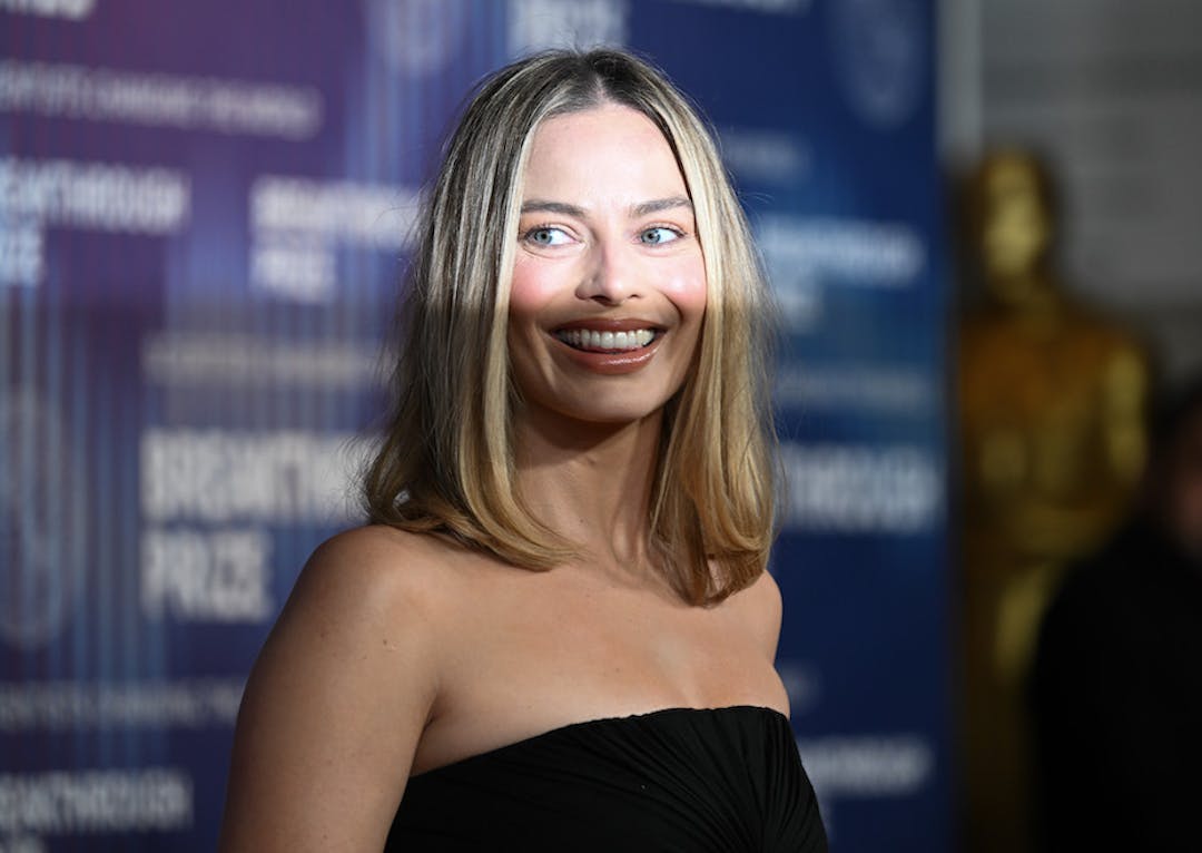 Margot Robbie smiling