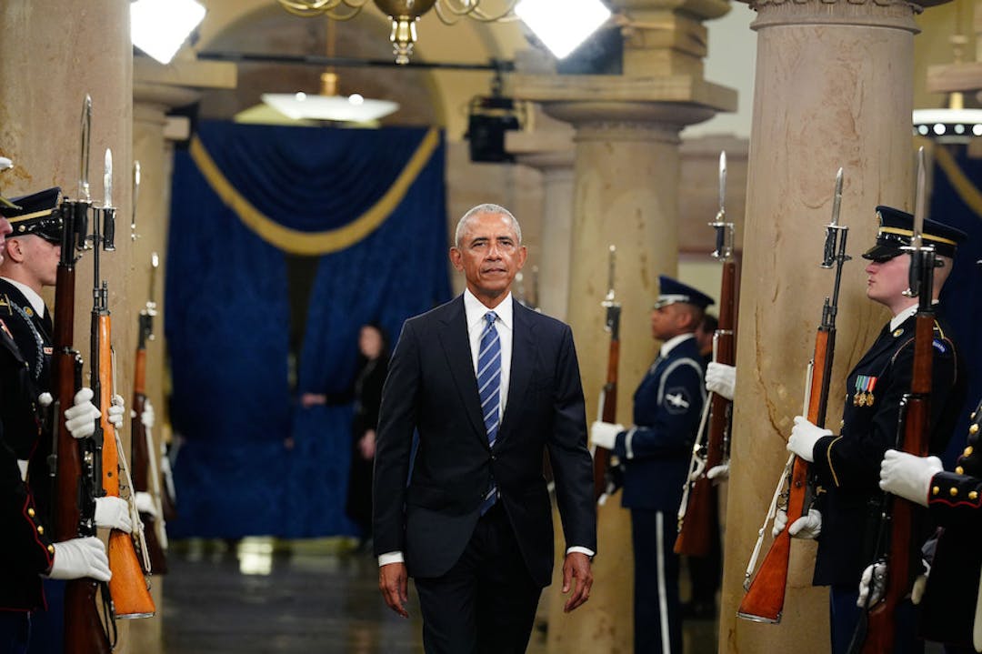 Barack Obama enter