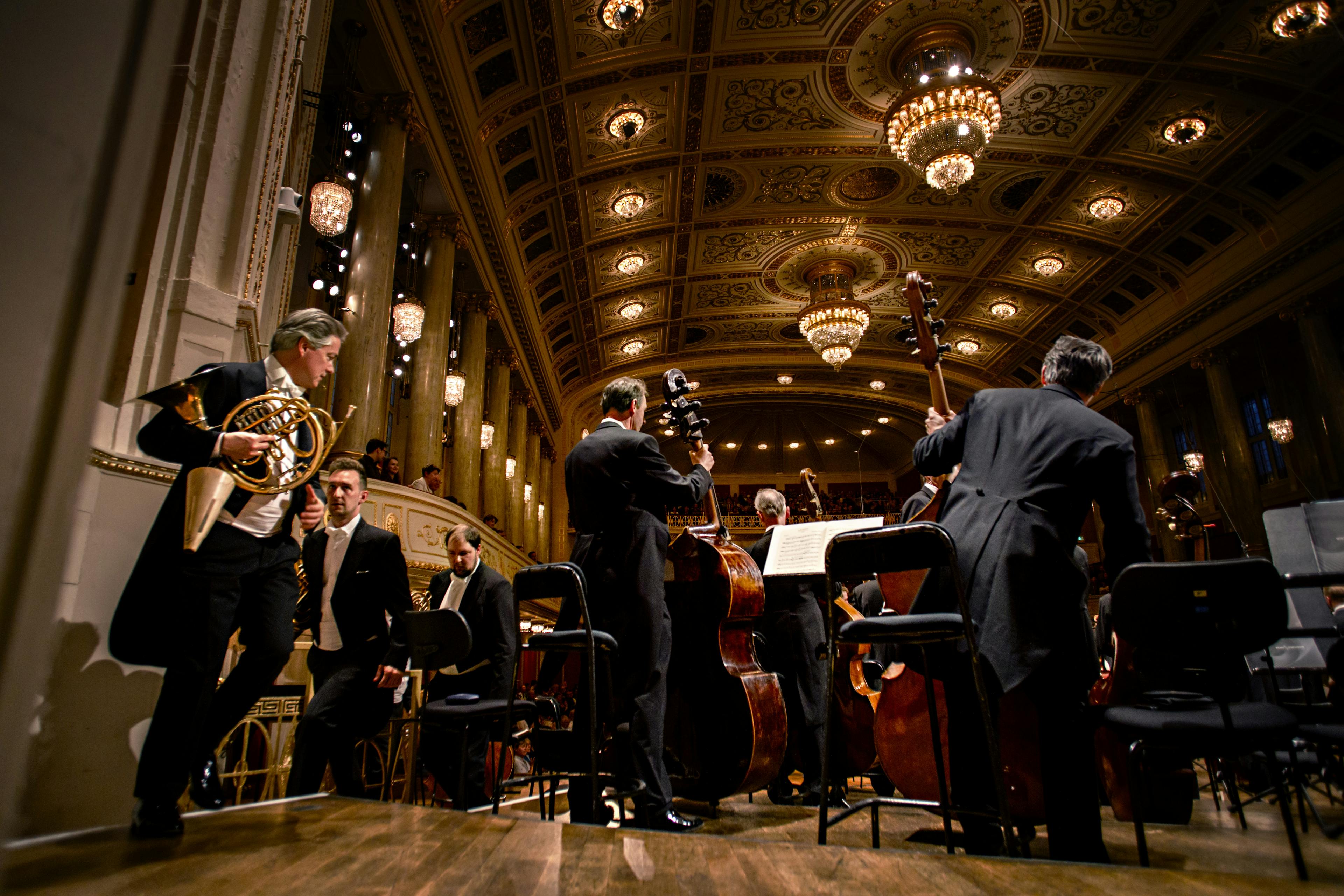 Wiener Symphoniker's orchestra concert, Wiener Konzerthaus (Great Hall)