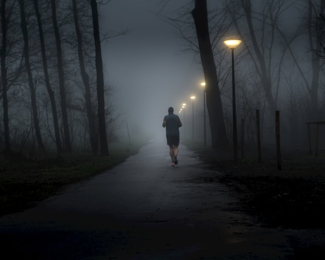 Running at night