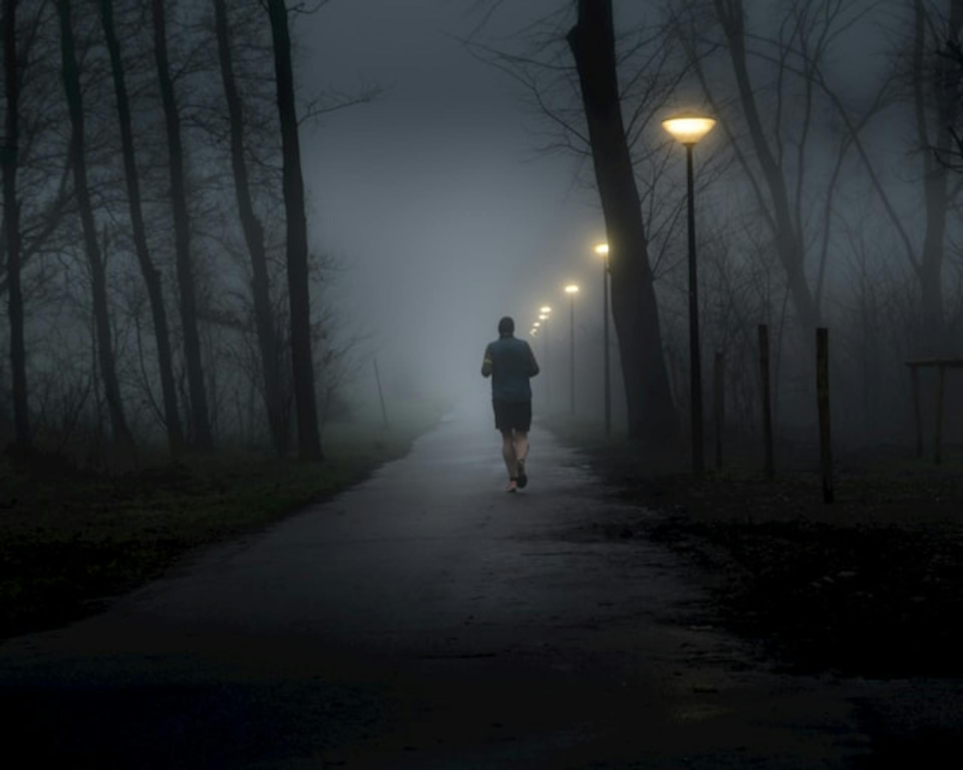 Running at night