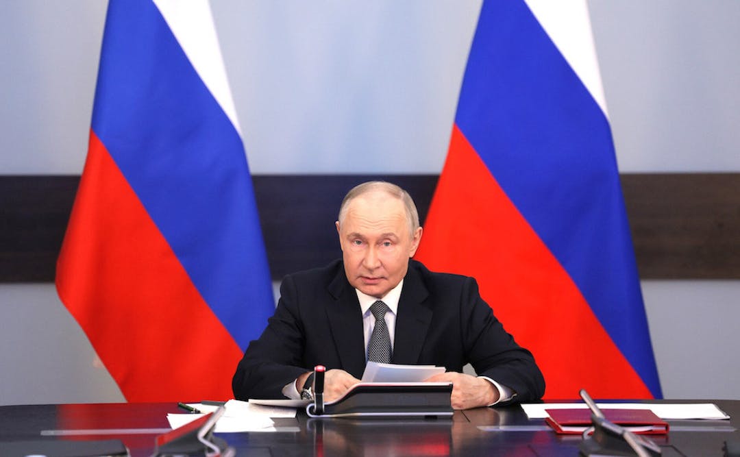 Vladimir Putin speaking