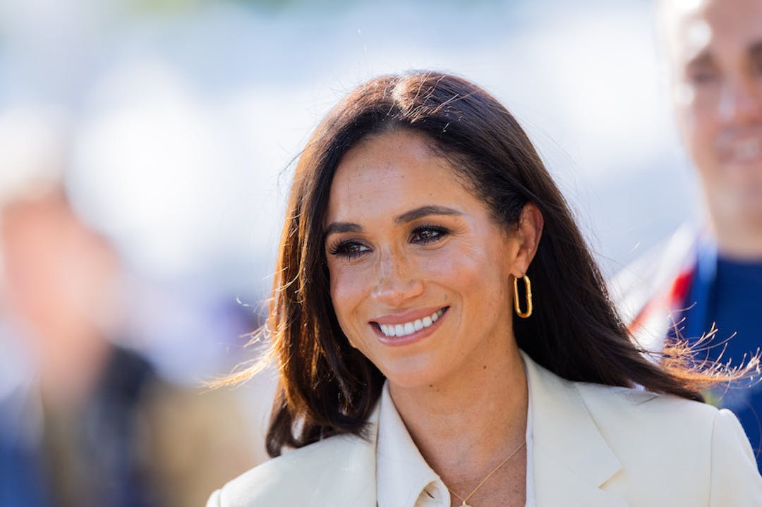 Meghan Markle smiling 