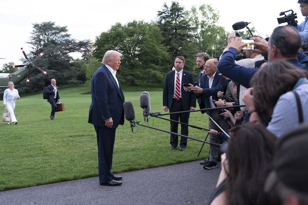 Donald Trump and journalists 