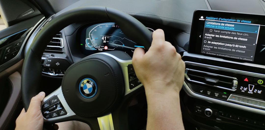 Driving a BMW