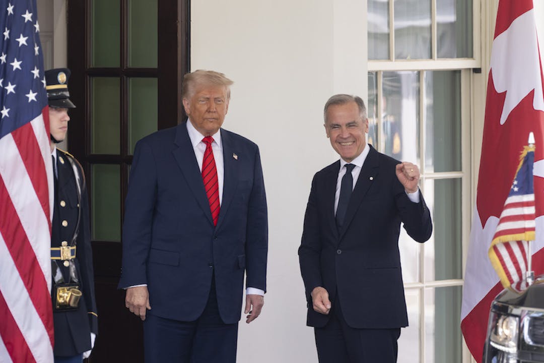 Trump and Carney 