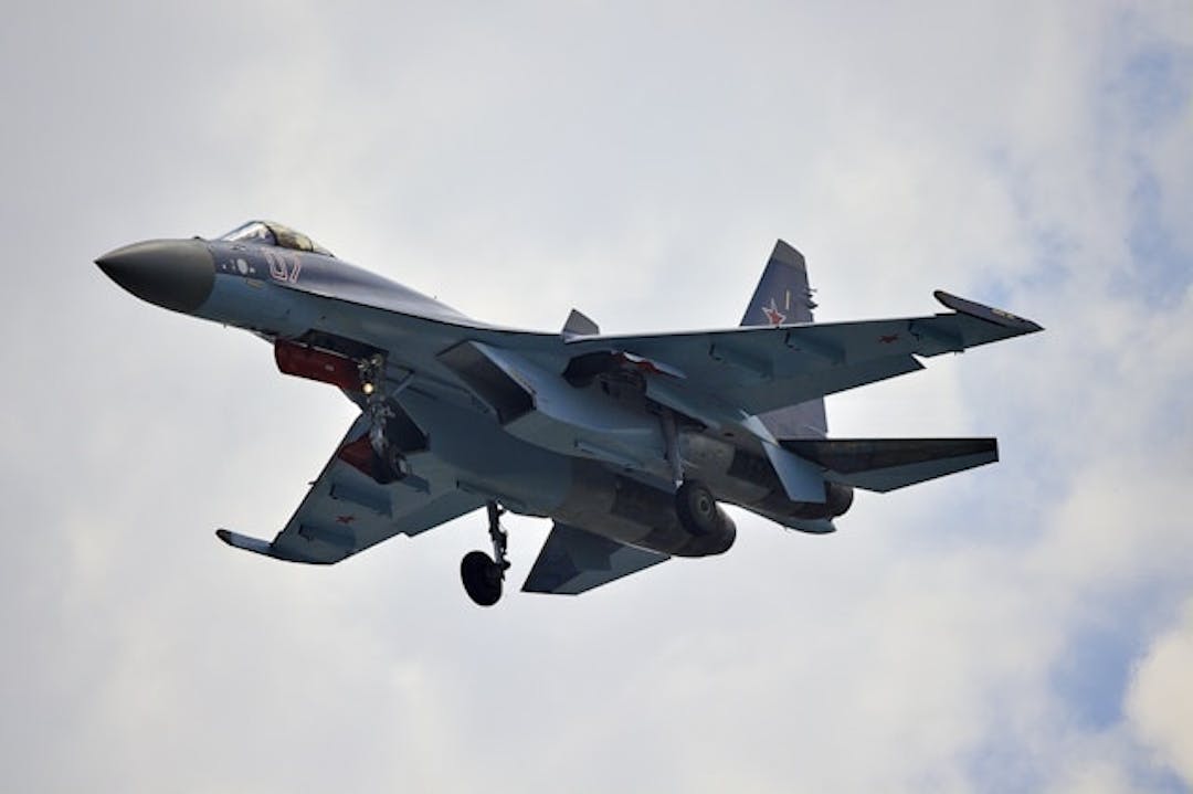 Russian war plane