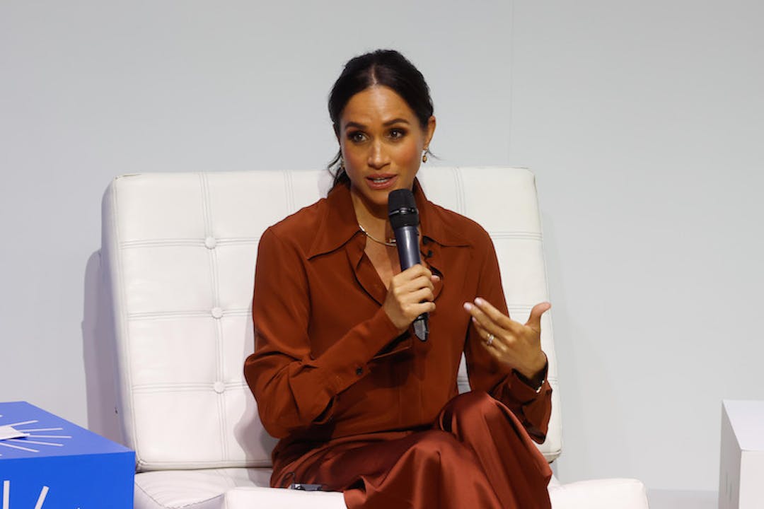 Meghan Markle at conference 