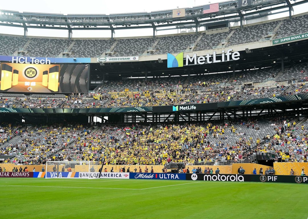 Empty stadium FIFA Club World Club 2025