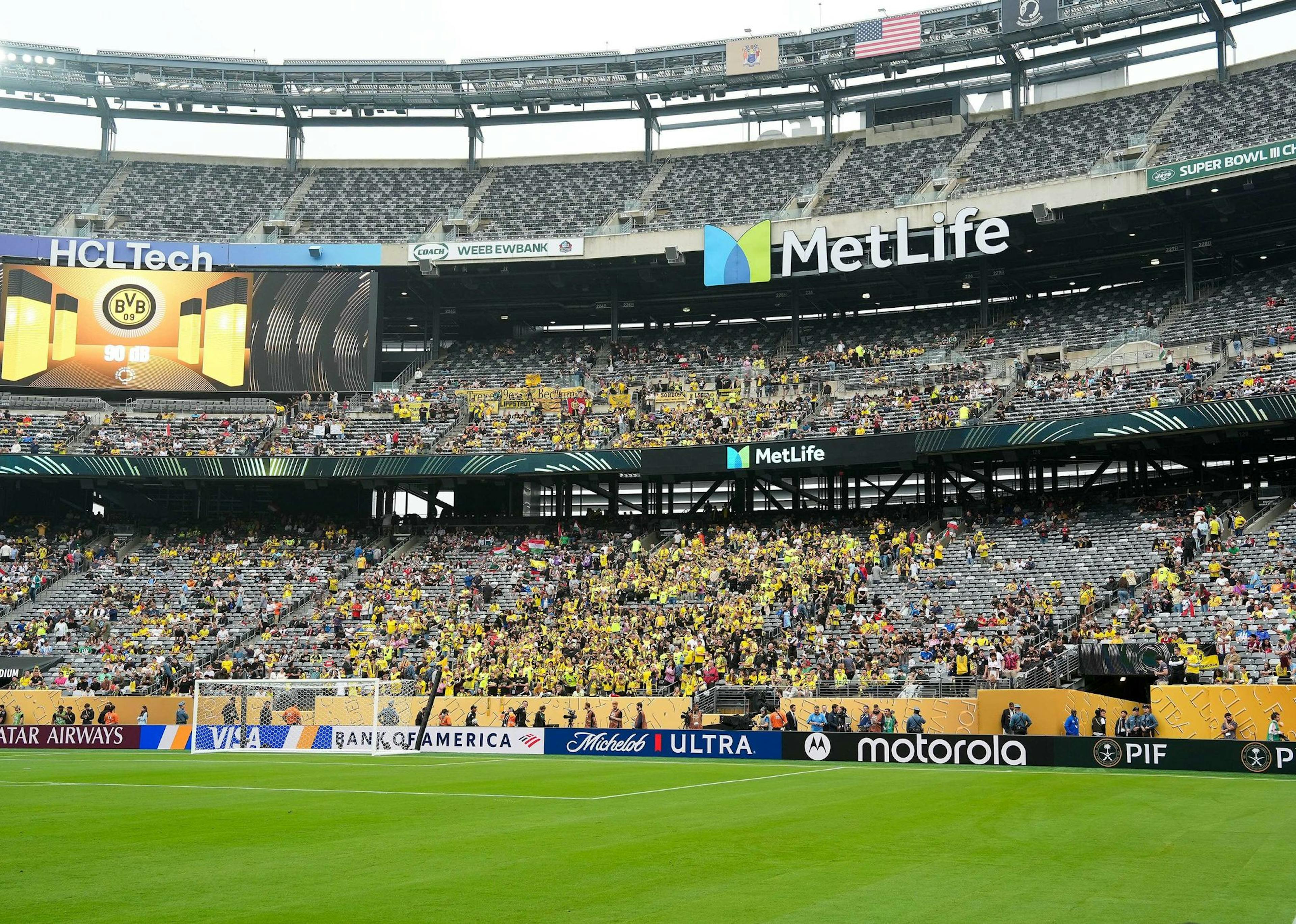 Empty stadium FIFA Club World Club 2025