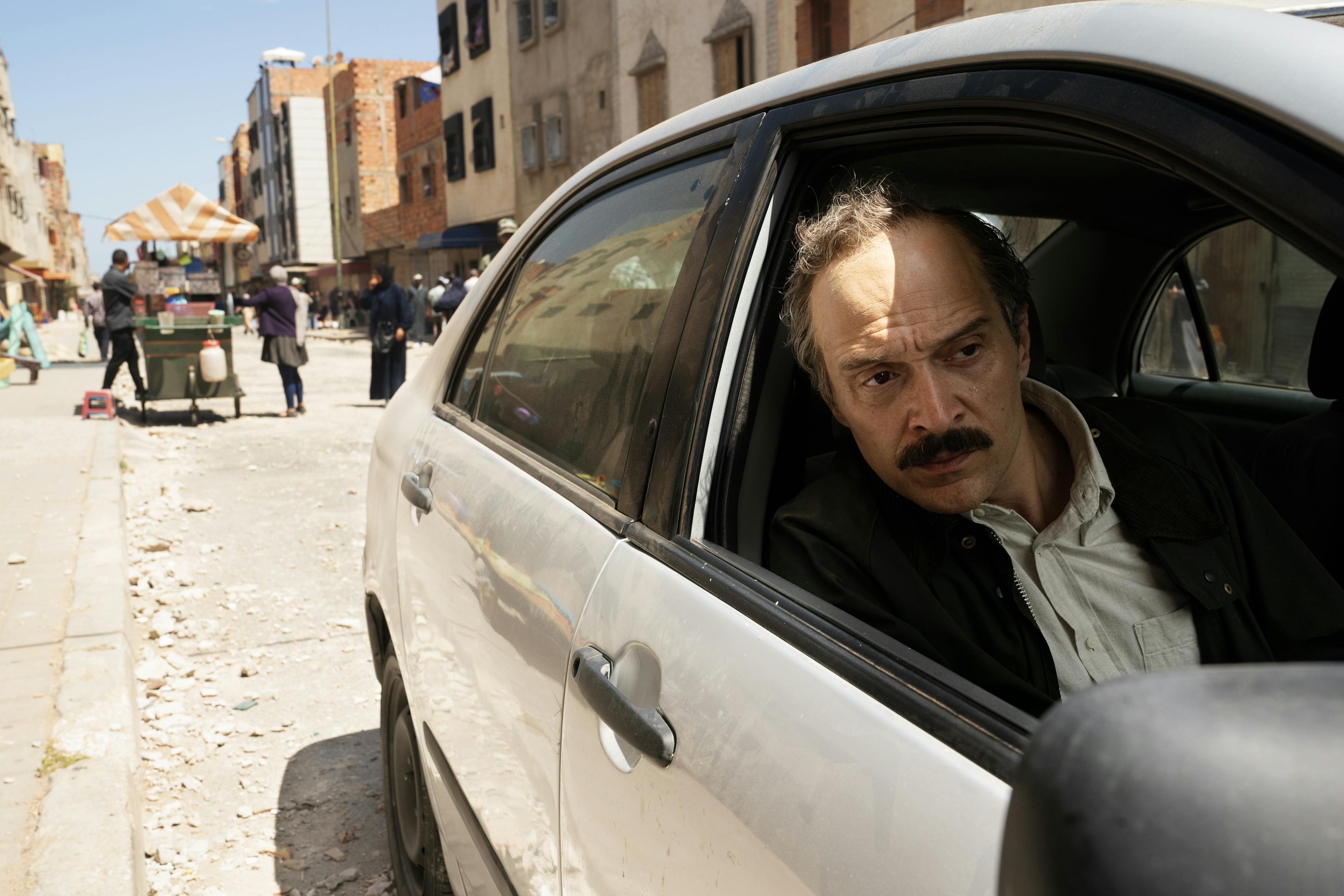 Actor Claudio Santamaria in The Negotiator