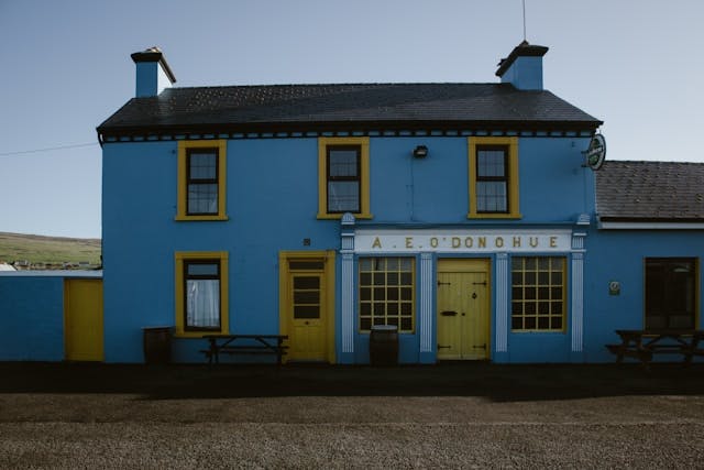 A rural pub in Ireland.