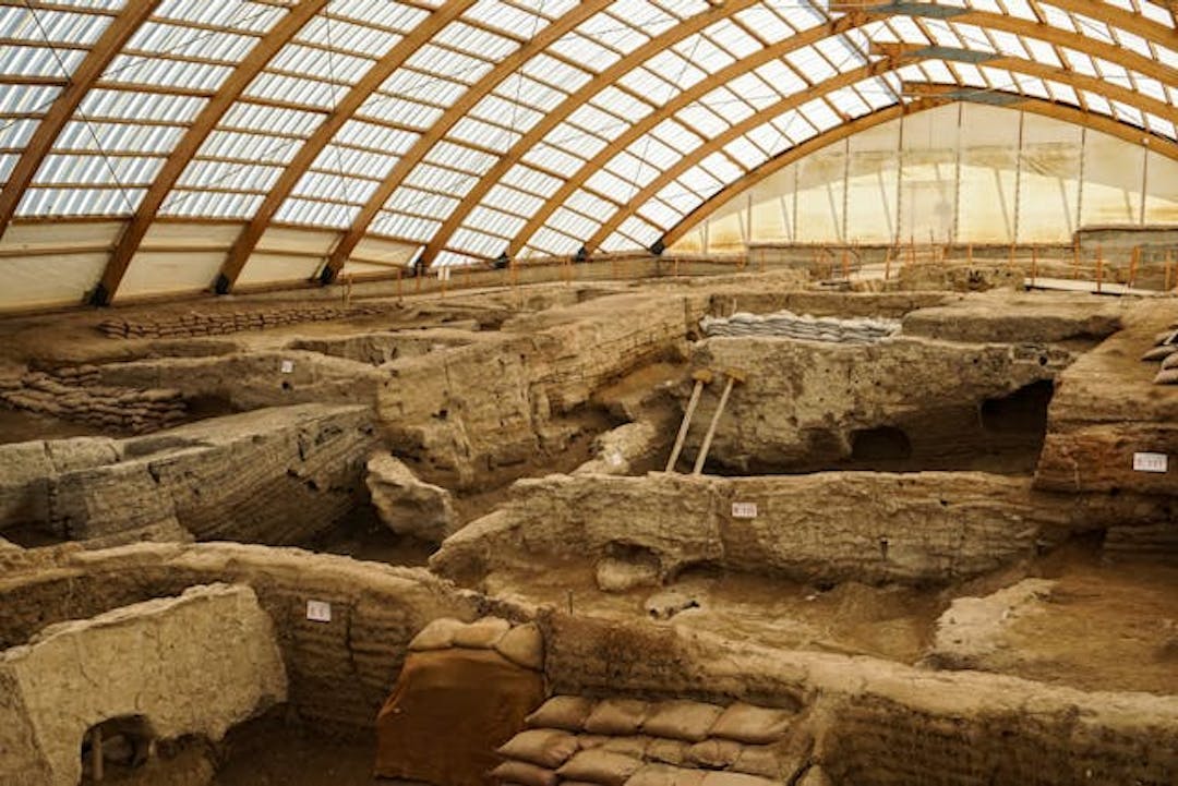 Archeological digs at Çatalhöyük