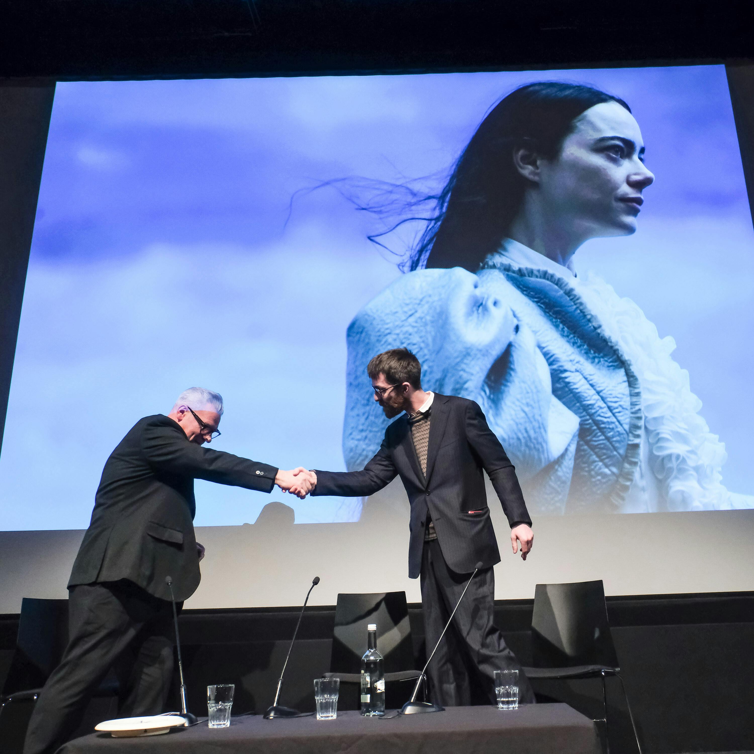 Composer Jerskin Fendrix (right)