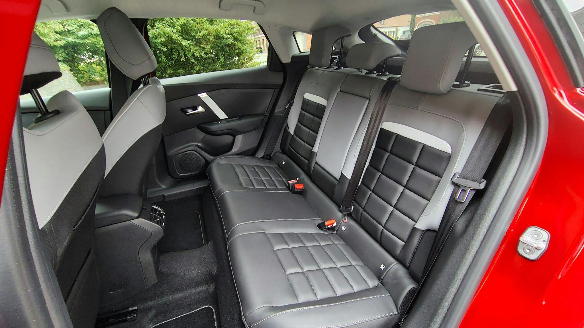 Citroën C4 rear seats