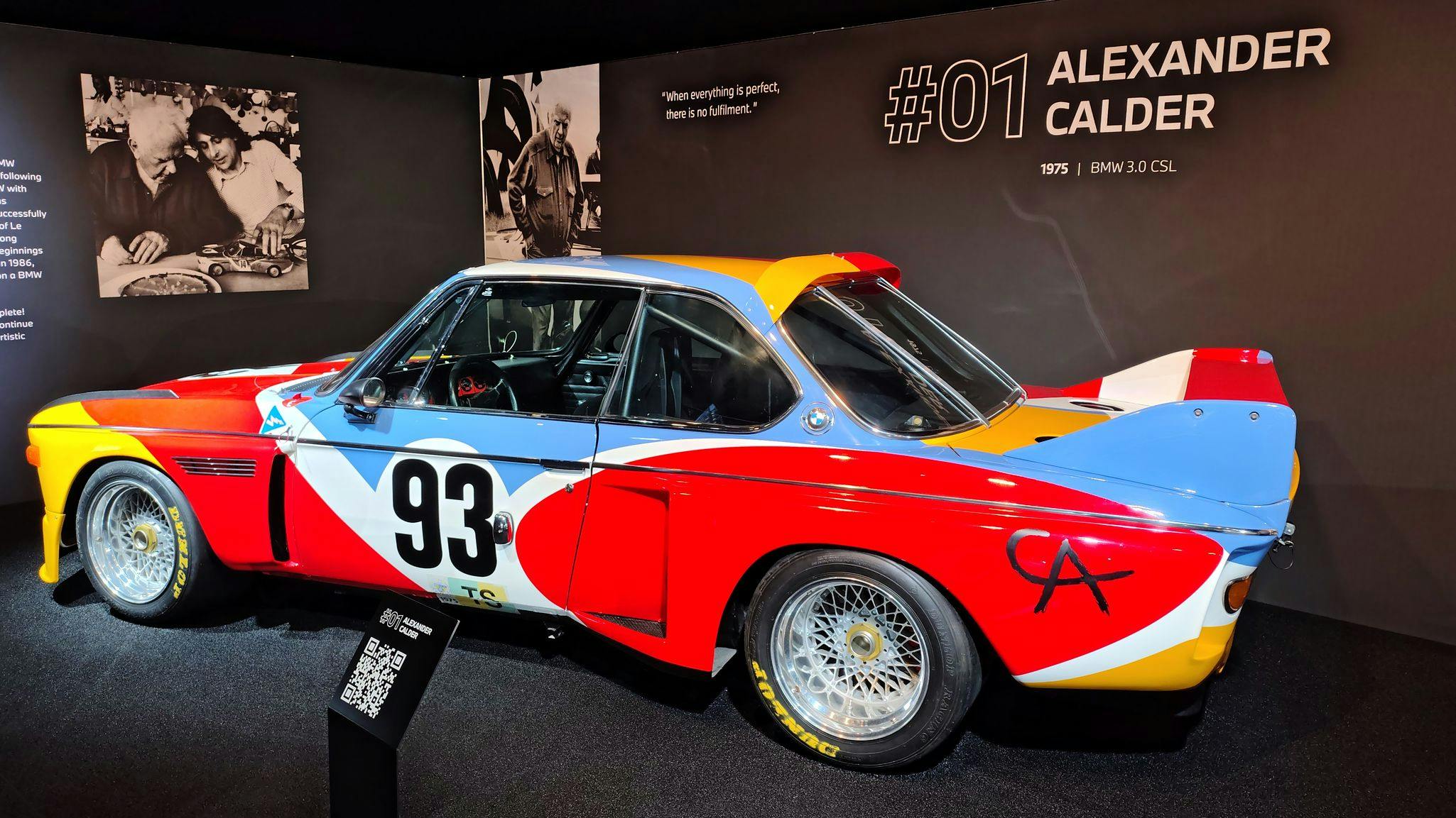 BMW Art Car Alexander Calder 1975