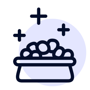 Vitamins and minerals icon