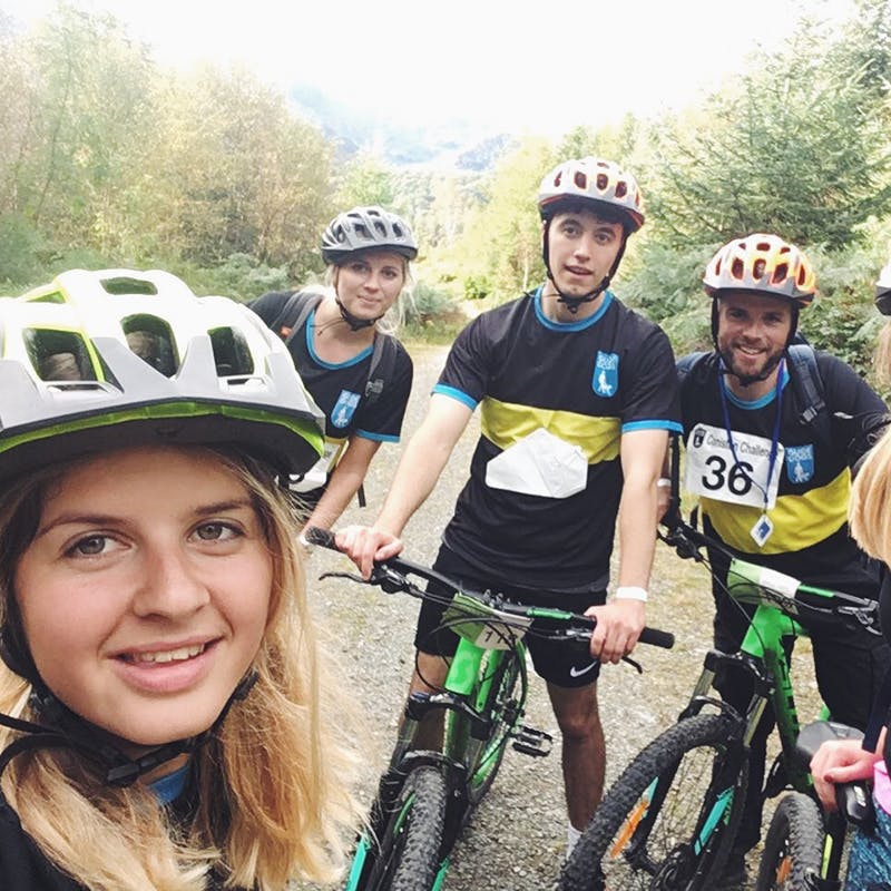 Ein Selfie von der Coniston Challenge 2017