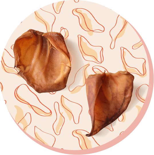 Image of two pig ears