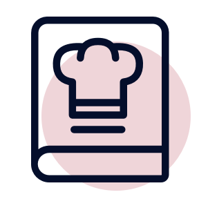 icoon van kookboek