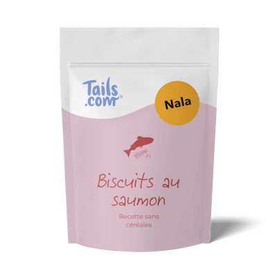 Des biscuits au saumon tails.com