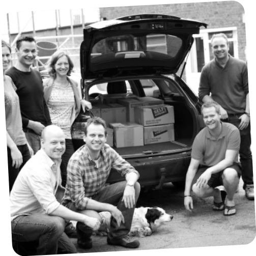 Tails.com Team in 2014