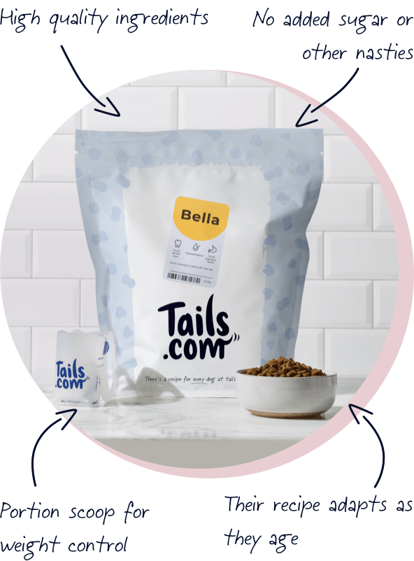 tails Tailored Dog Food Subscription tails