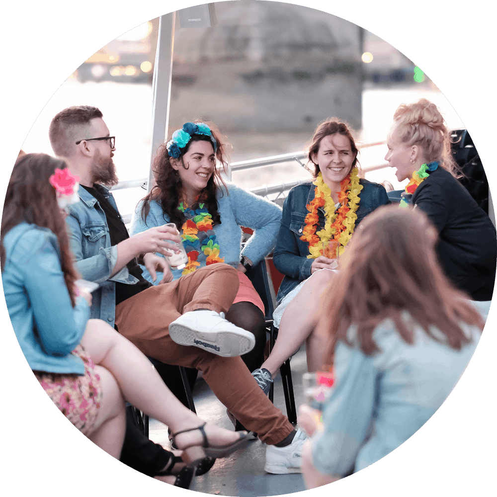 Some of our team at our 2018 summer party